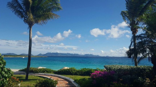 View from our room at Cap Juluca